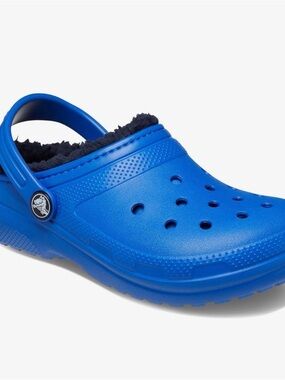 CROCS Kids' Lined Classic Clog - Royal Blue